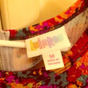 Very bright fun floral dress